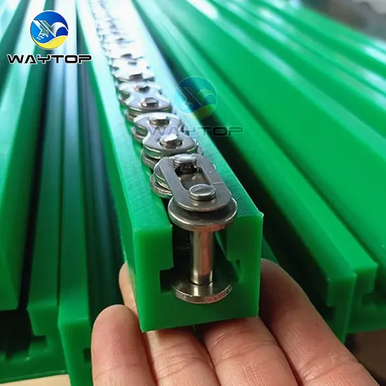 Chain Conveyor Flights Liner Sheet Conveyor Chain Pallet HDPE Guide Rail